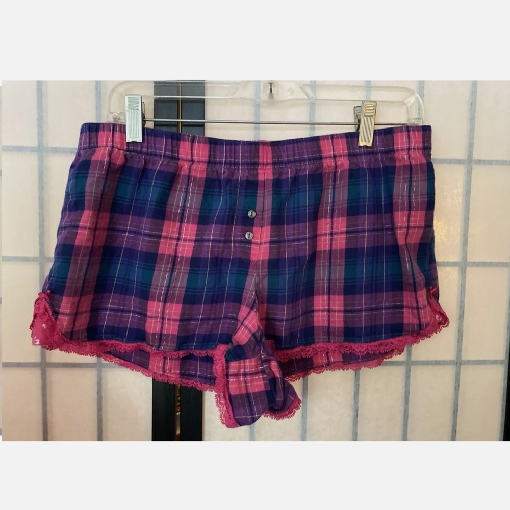 Victoria’s Secret Plaid Sleep Short